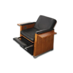 Height-adjustable pedicure chair